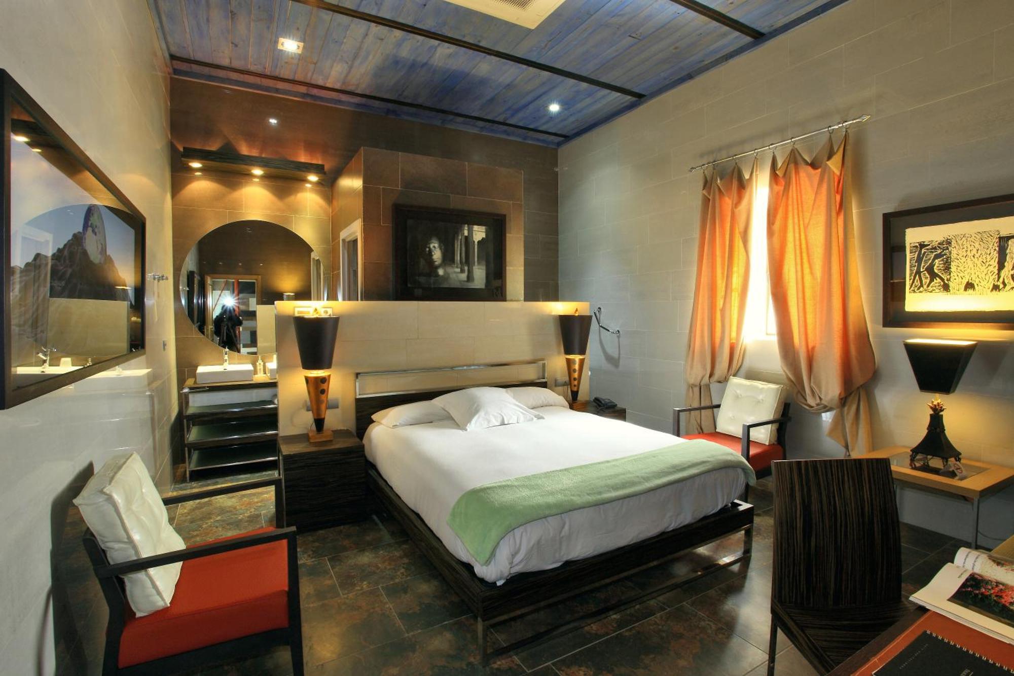 Hotel Boutique Palacio de la Serna Ballesteros De Calatrava Habitación foto